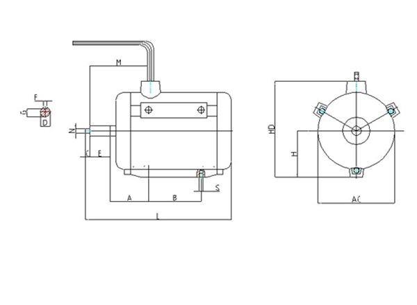 YT SERIES ENERGY-SAVING THREE-PHASE INDUCTION MOTOR FOR FAN